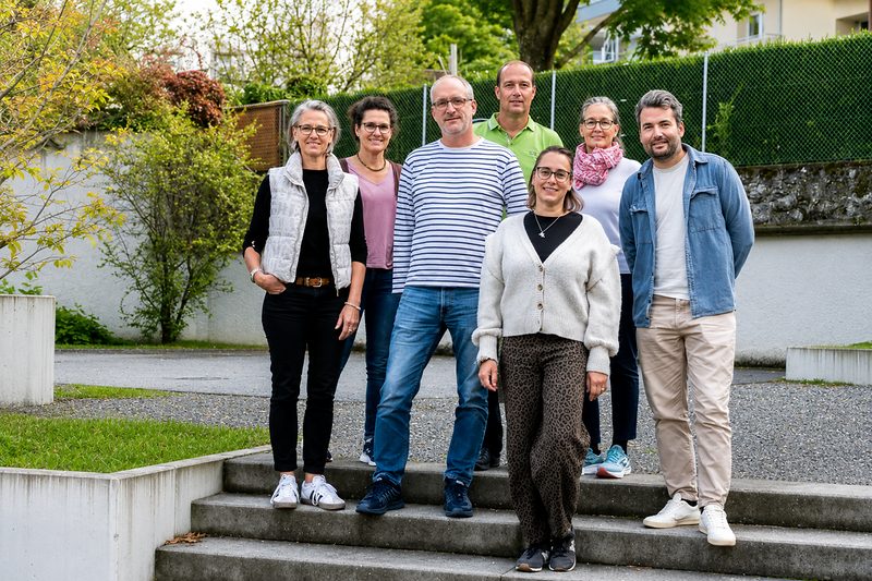Oberstufenlehrerinnen und Oberstufenlehrer der Schule Malans