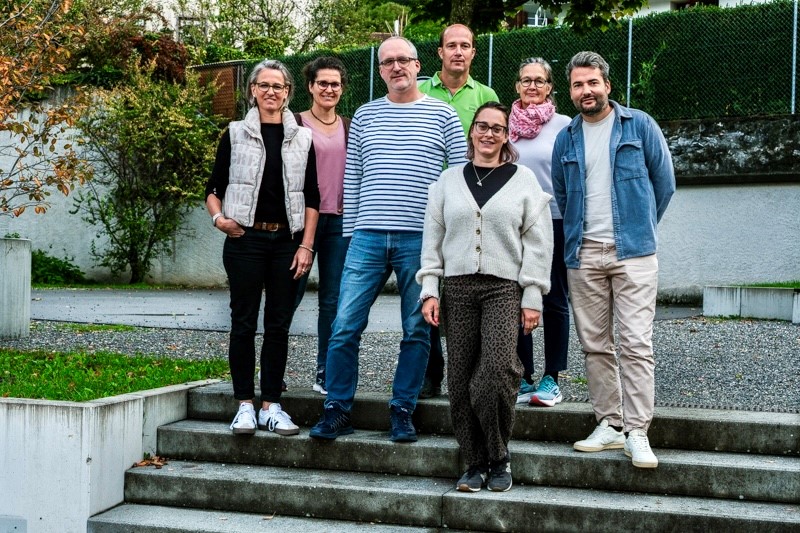 Oberstufenlehrerinnen und Oberstufenlehrer der Schule Malans